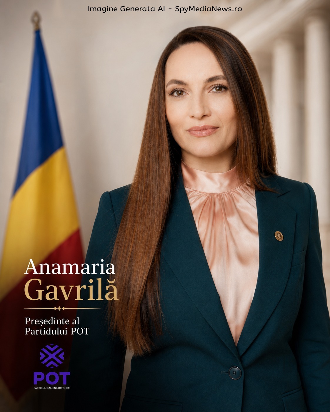 Ilustrație AI cu Anamaria Gavrilă