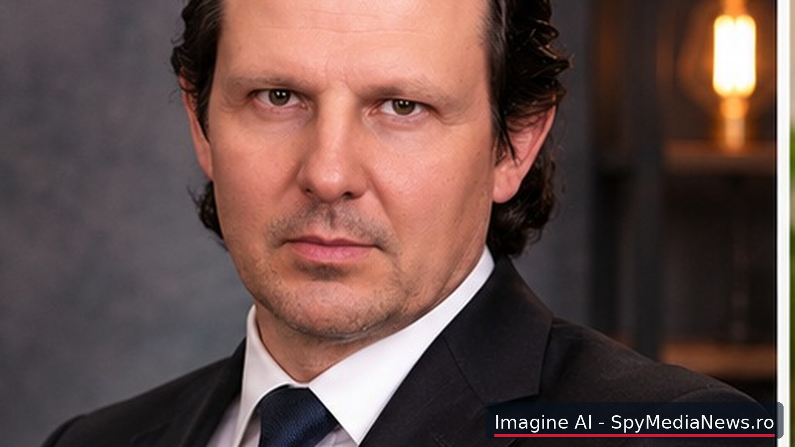 Portret editorial AI inspirat de deputatul Tudor Ionescu